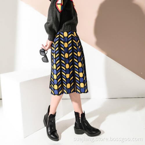 Women Bottom Girls Dress Fashion A-line Design Skirts